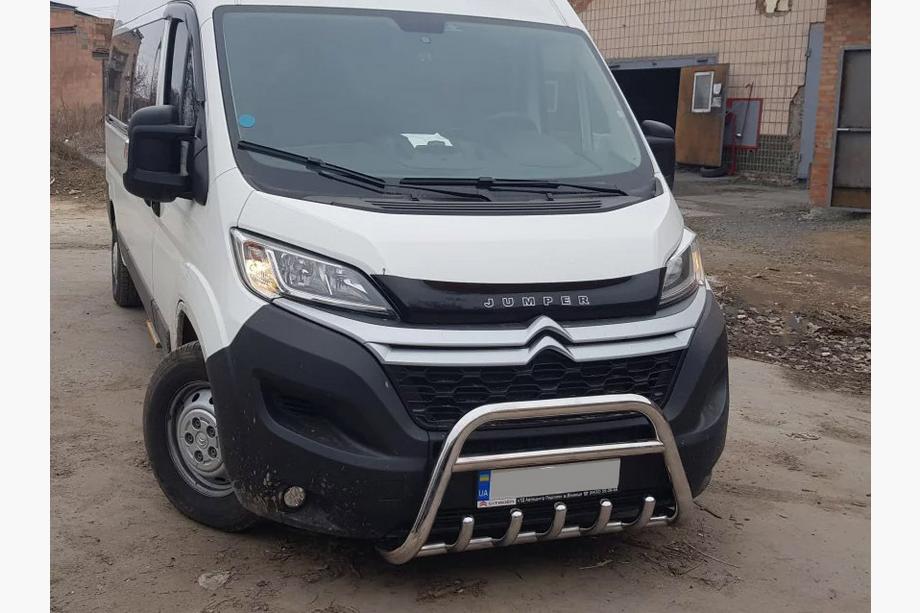 Peugeot Boxer 2006–2025 Predný ochranný rám WT003 (nerez) Image