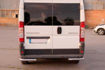 Citroen Jumper 2007–2025 Zadné rohové diely AK003 (2 ks, nerez) fotografia 5