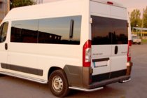 Fiat Ducato 2006–2025 Zadné rohové diely AK003 (2 ks, nerez) fotografia 6