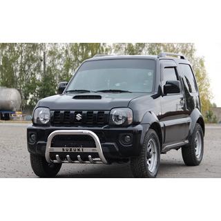 Predný ochranný rám QT006 (nerez) Suzuki Jimny 1998–2018 fotografia 3