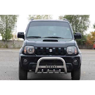 Predný ochranný rám QT006 (nerez) Suzuki Jimny 1998–2018 fotografia 2