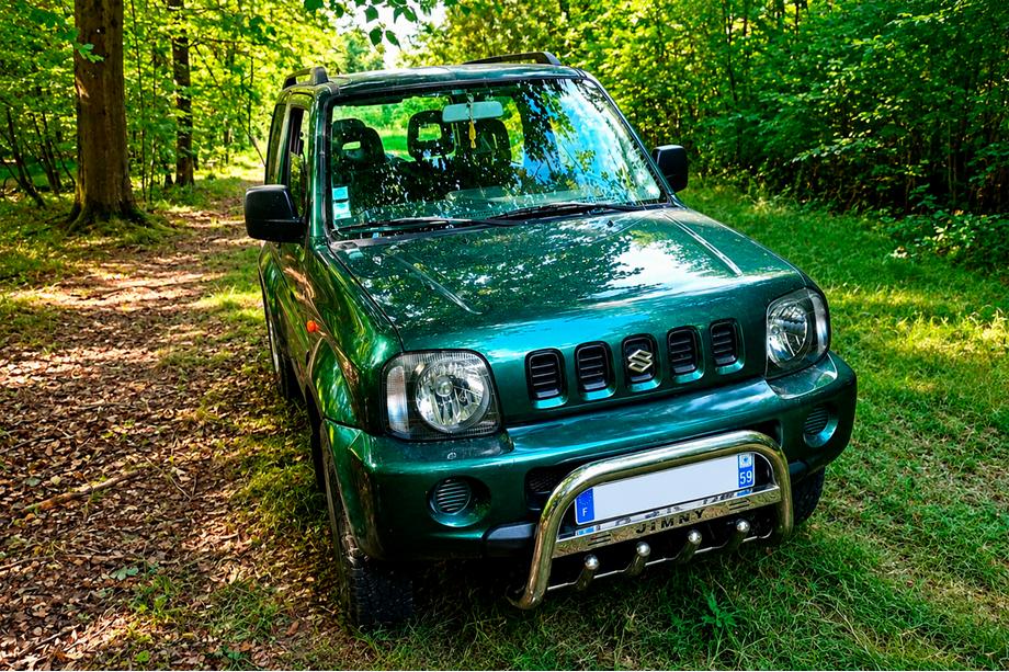 Suzuki Jimny 1998–2018 Predný ochranný rám QT006 (nerez) Image