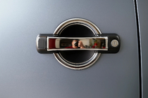 Fiat Doblo I 2001–2005 Chrómové kryty kľučiek (4 ks, nerez) Carmos - turecká oceľ fotografia 2