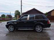 Range Rover Sport 2005–2013 Nerezové lišty na stĺpiky dverí fotografia 2