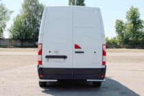 Renault Master 2011–2023 Zadné rohové diely AK003 (2 ks, nerez) fotografia 3