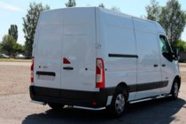 Renault Master 2011–2023 Zadné rohové diely AK003 (2 ks, nerez) fotografia 8