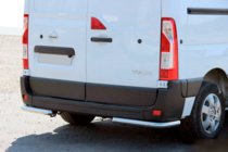 Opel Movano 2010–2021 Zadné rohové diely AK003 (2 ks, nerez) fotografia 1
