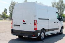 Opel Movano 2010–2021 Zadné rohové diely AK003 (2 ks, nerez) fotografia 3