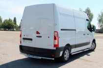 Nissan NV400 2010–2024 Zadný ochranný rám AK011 (nerez) fotografia 3