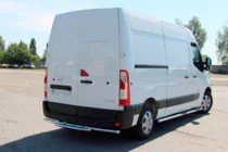 Renault Master 2011–2023 Zadný ochranný rám AK011 (nerez) fotografia 4