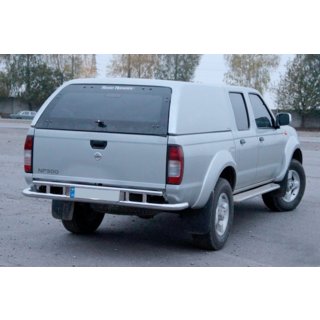 Zadný ochranný rám AK004 (nerez) Nissan NP300 1999–2015 fotografia 3