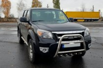 Ford Ranger 2007–2011 Predný ochranný rám QT008 (nerez) fotografia 2