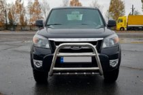 Ford Ranger 2007–2011 Predný ochranný rám QT008 (nerez) fotografia 3