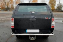 Ford Ranger 2007–2011 Zadný ochranný rám AK005 (nerez) fotografia 2