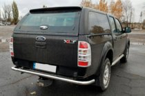 Ford Ranger 2007–2011 Zadný ochranný rám AK005 (nerez) fotografia 3