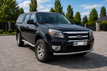 Ford Ranger 2007–2011 Predný ochranný rám ST008 (nerez) fotografia 3