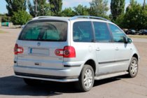 Volkswagen Sharan 1995–2010 Zadný ochranný rám AK005 fotografia 3