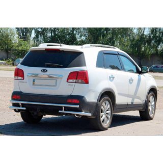 Zadný ochranný oblúk AK003-2 (nerez) Kia Sorento II XM 2009–2014 fotografia 4