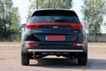 Kia Sportage 2015–2021 Zadný ochranný oblúk AK002 (nerez) fotografia 4