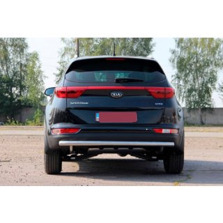 Zadný ochranný oblúk AK002 (nerez) Kia Sportage 2015–2021 fotografia 4