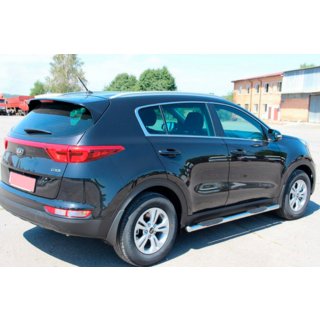 Bočné rúrky BB002 (2 ks, nerez) Kia Sportage 2015–2021 fotografia 2