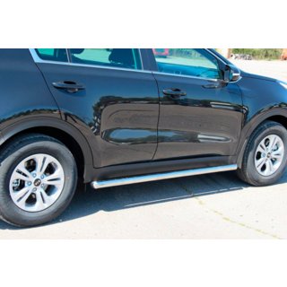 Bočné rúrky BB001 (2 ks, nerez) Kia Sportage 2015–2021 fotografia 2