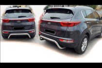Kia Sportage 2015–2021 Zadný ochranný rám AK007 (nerez) fotografia 1