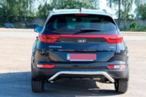 Kia Sportage 2015–2021 Zadný ochranný rám AK007 (nerez) fotografia 4
