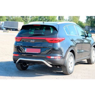 Zadný ochranný rám AK007 (nerez) Kia Sportage 2015–2021 fotografia 3