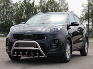 Kia Sportage 2015–2021 Predný ochranný rám WT003 (nerez) fotografia 1