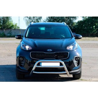 Kengurí rám WT023 (nerez) Kia Sportage 2015–2021 fotografia 2