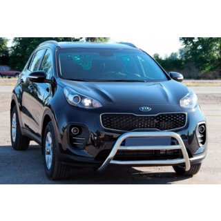 Kengurí rám WT023 (nerez) Kia Sportage 2015–2021 fotografia 1