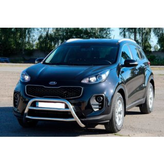 Kengurí rám WT023 (nerez) Kia Sportage 2015–2021 fotografia 3