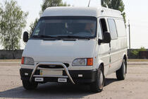 Ford Transit 1991–2000 Predný ochranný rám (bullbar) WT006 (nerez) fotografia 2