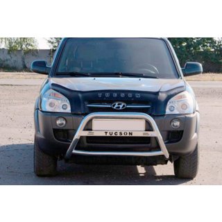 Predný ochranný rám WT025 (nerez) Hyundai Tucson JM 2004– fotografia 1