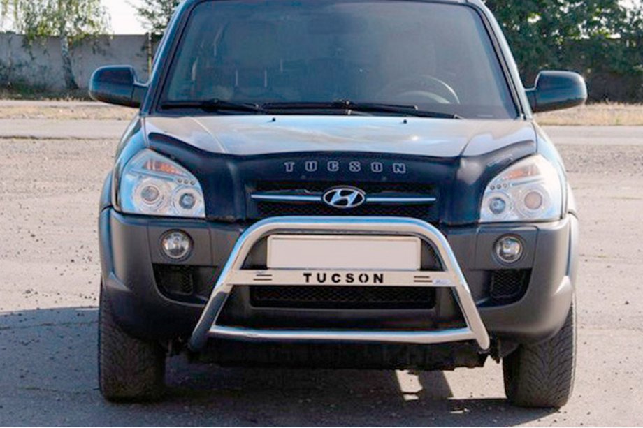 Hyundai Tucson JM 2004– Predný ochranný rám WT025 (nerez) Image