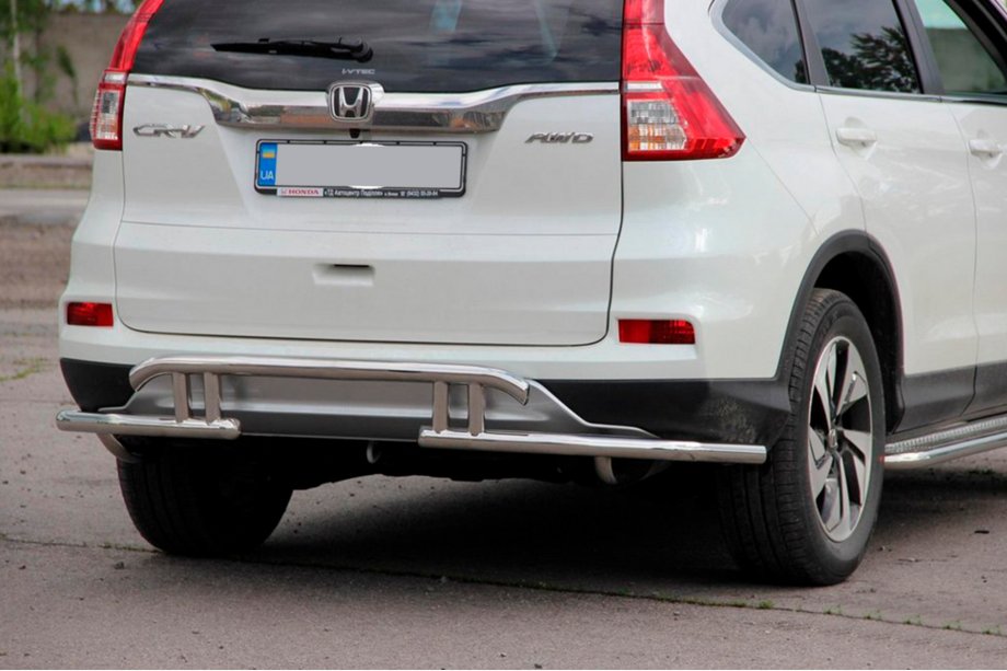 Honda CRV 2012–2016 Zadný ochranný rám AK003-21 (nerez) Image