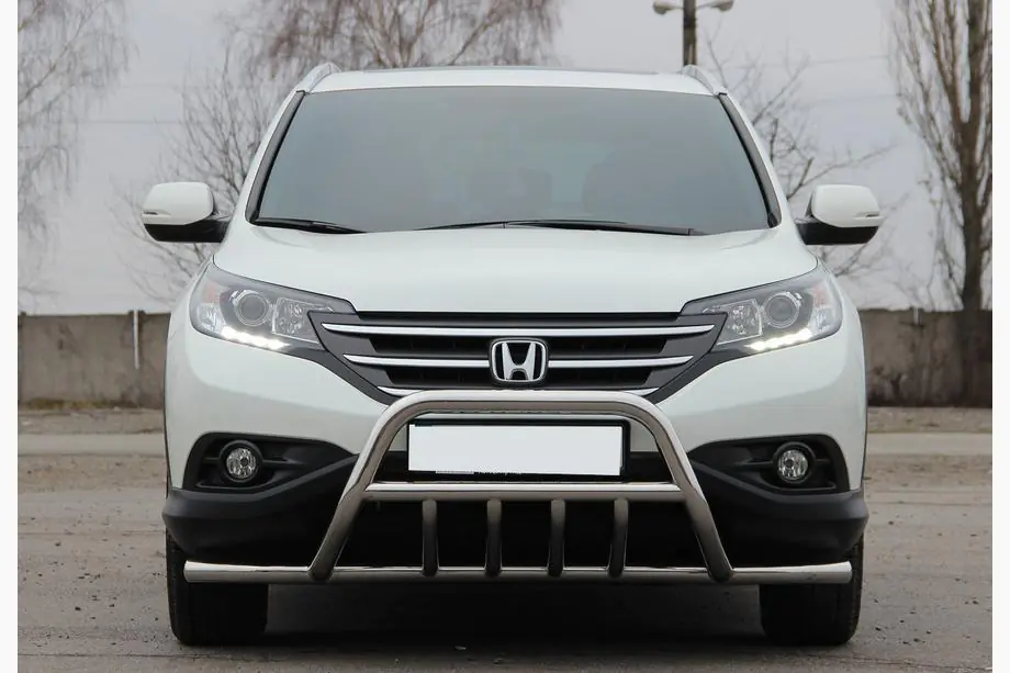 Honda CRV 2012–2016 Predný ochranný rám WT003-ST-V1 (nerez) Fotografia 1