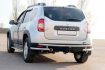 Renault Duster 2008–2017 Zadný ochranný rám AK005-Special (nerez) fotografia 1
