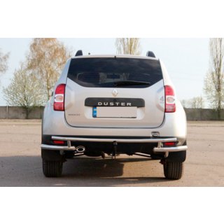 Zadný ochranný rám AK005-Special (nerez) Renault Duster 2008–2017 fotografia 2