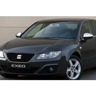 Nerezové chrómové kryty spätných zrkadiel (2 ks) Seat Exeo 2008–2013 fotografia 1