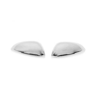 Nerezové chrómové kryty spätných zrkadiel (2 ks) Seat Exeo 2008–2013 fotografia 3
