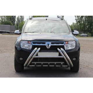 Predný ochranný rám (bullbar) Kelebek WT011 (nerez) Renault Duster 2008–2017 fotografia 3