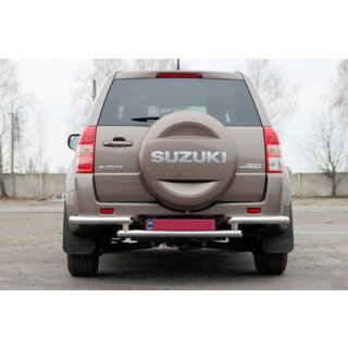 Zadný ochranný oblúk AK003-2 (nerez) Suzuki Grand Vitara 2005–2017 fotografia 2