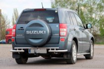Suzuki Grand Vitara 2005–2017 Zadný ochranný rám AK005-3 (nerez) fotografia 3