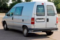 Citroen Jumpy 1996–2007 Zadné dvojité rohové rámy AK003-подвійний (nerez) fotografia 4