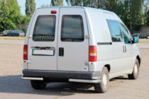 Citroen Jumpy 1996–2007 Zadné dvojité rohové rámy AK003-подвійний (nerez) fotografia 2