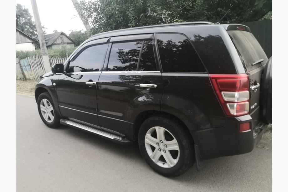 Suzuki Grand Vitara 2005–2017 Okenné lišty (4 ks, nerez) Image