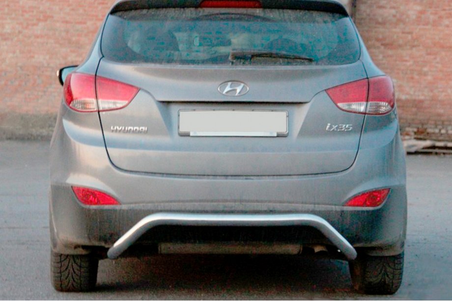 Hyundai IX-35 2010–2015 Zadný ochranný oblúk AK007 (nerez) Image