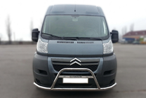 Citroen Jumper 2007–2025 Predný ochranný rám ST019 (nerez) fotografia 1